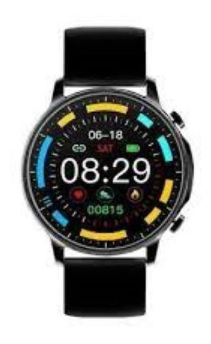 Smartwatch Techzone Tzsw01 Touch Negro Resistente Al Agu /v
