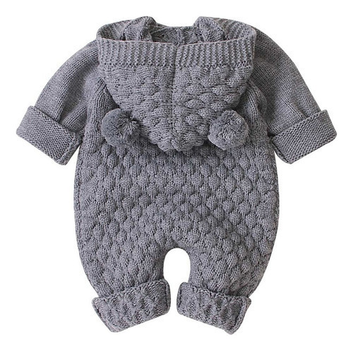 * Ropa De Bebé Niño Encapuchado Tejido De Punto Cálido