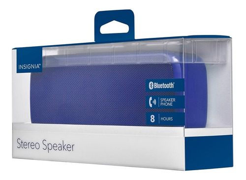 Parlante Portatil Insignia Bluetooth Azul Fact A-b