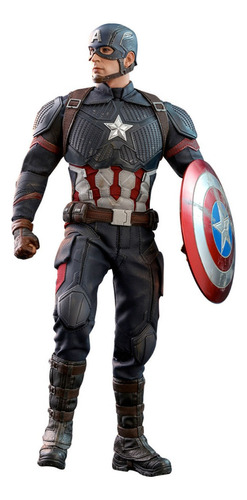 Captain America 1/6 Vengadores Avengers Endgame Hot Toys 536