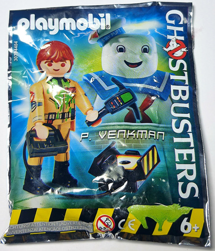 Original Figura Playmobil Los Caza Fantasmas P. Venkman (Usado)