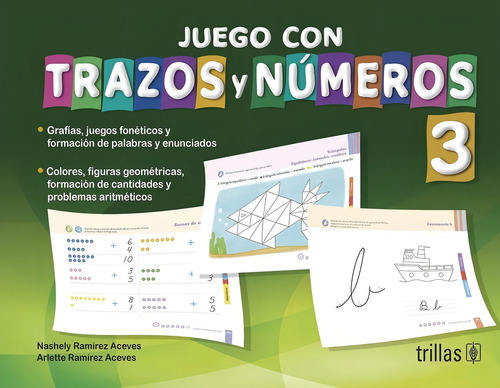 Juego Con Trazos Y Números 3 Trillas