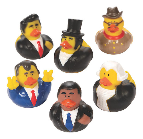 Tribello President Rubber Ducks - Paquete De 12 | Para El D.