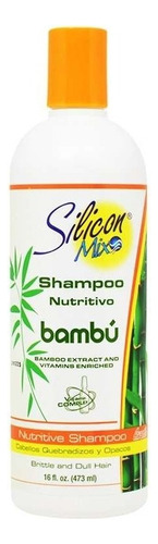 Shampoo Nutritivo Bambu Silicon Mix 473ml