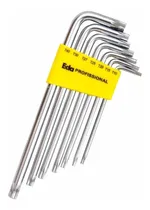 Comprar Jogo Kit De Chave Torx Tipo L 7 Peças Com Furo Profissional