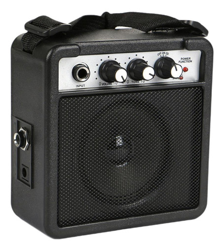 Mini Amplificador De Guitarra, Altavoz Portátil Para Negro
