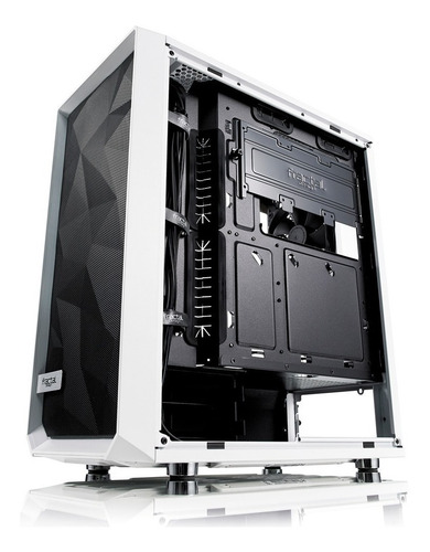 Imagen 4 de 10 de Gabinete Fractal Design Meshify C Tg Blanco Vidrio Templado!