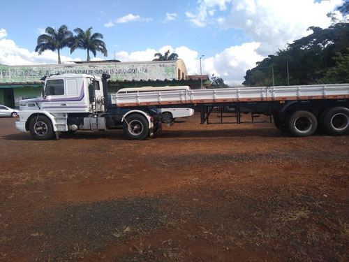 Imagem 4 de 15 de Scania T142 H Trator 4x2 1984 C/ Carreta Randon