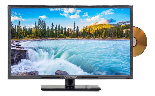 Imagen 1 de 2 de Television Sceptre E246bd-f Full Hd Con Dvd Incluido 24¨ Led