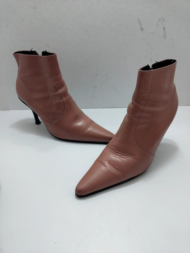 Botas En Piel Marca Vicenza