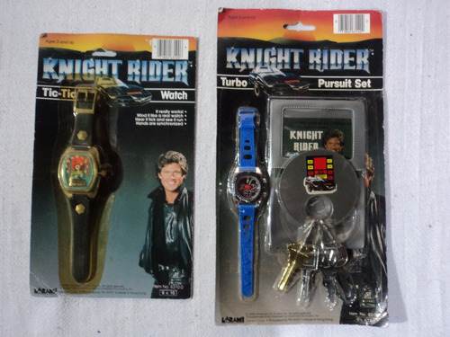1982 Knight Rider Lote De 2 Artículos El Auto Increible