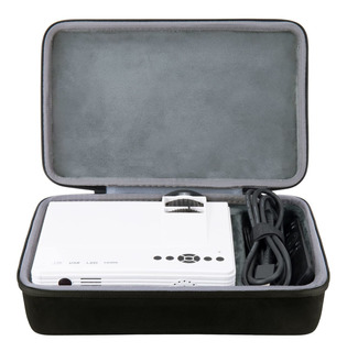 Hard EVA Travel Case for DR.J 1800Lumens 4Inch Mini Projector by Hermitshell
