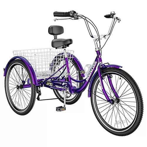 Triciclo Para Adultos, Bicicletas De 3 Ruedas Para Adultos T