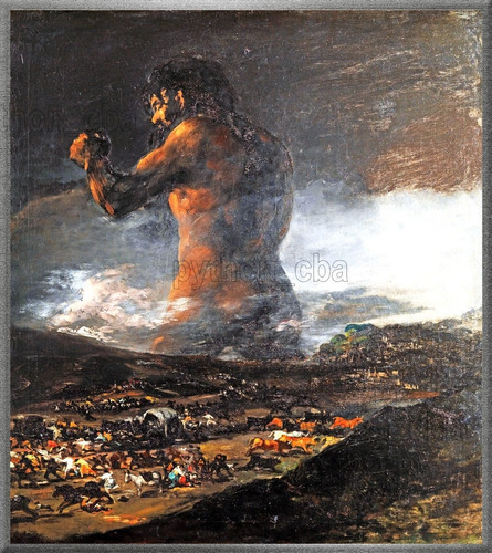 Cuadro El Coloso De Francisco De Goya - 1808 A 1810