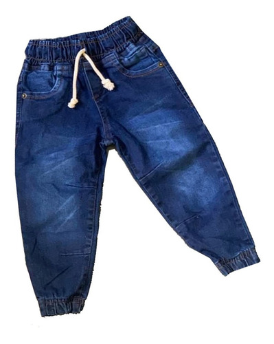 calça jeans infantil masculina com elastico