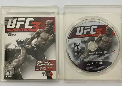 Jogo ps3 UFC funcionando