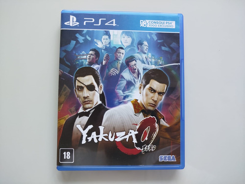 Jogo Ps4 Yakuza 0 Ed Especial Game Midia Fisica