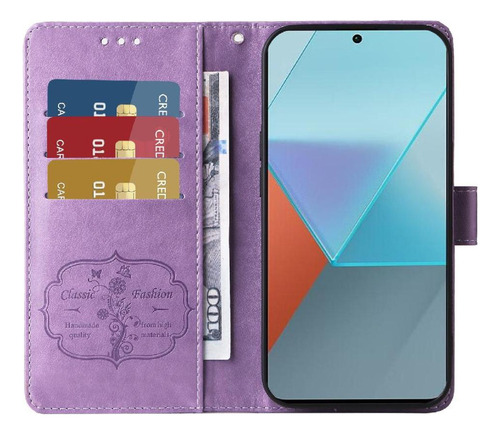 Funda Abatible For Xiaomi Redmi Note 13 Pro 5g Con Ranuras
