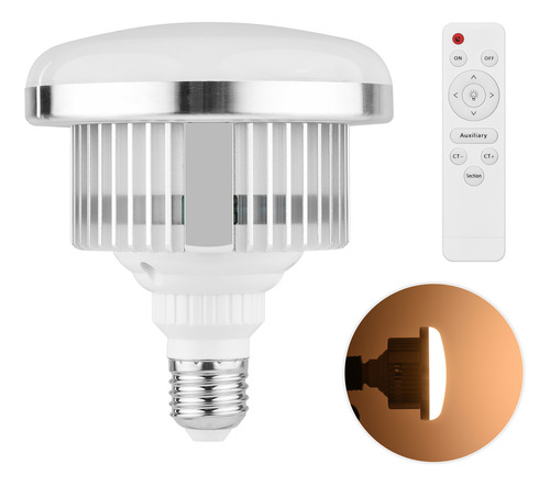 Lámpara De Fotografía, Bombilla Led De Vídeo, 45 W, Luz E27