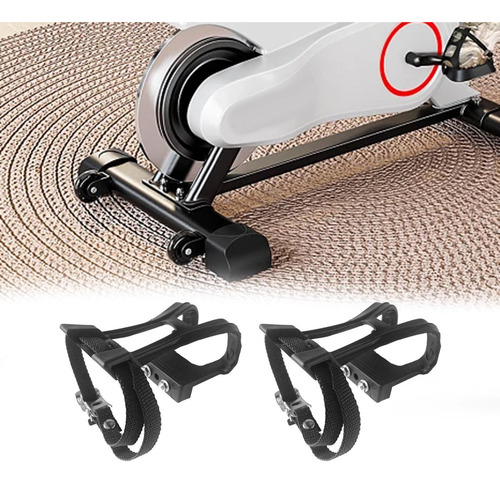 1 Pedales De Bicicleta, Clips Para Los Dedos Del Pie,