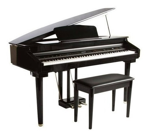 Artesia Piano Digital Mini Media Cola Mueble Usb Ag30bk