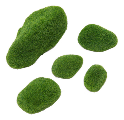Rocas Artificiales Para Decoración De Musgo Artificial, Resi