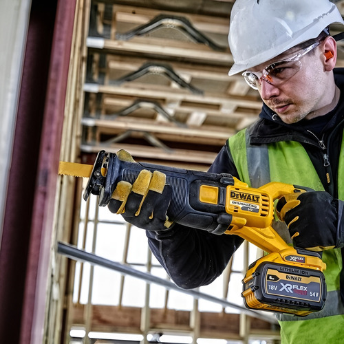Sierra Sable Inalám. Dewalt Dcs389t2 Flexvolt 60v Li-ion 6ah