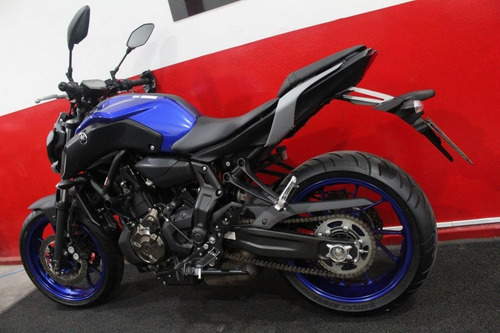 Imagem 6 de 11 de Yamaha Mt07 Mt 07 Mt-07 Abs 2022 Azul