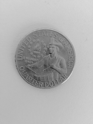 Quarter Dollar 1776- 1976 D Colección Conmemorativa (Usado)