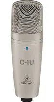 Comprar Microfono Behringer C1u Usb Condenser Estudio Grabacion