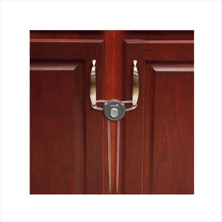 Safety Traba Para Armario Secure Close (gris) (hs173)