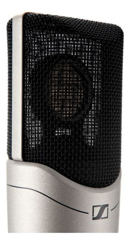 Sennheiser Mk 4 Microfone Condensador Cardióide Cor Preto/Prata