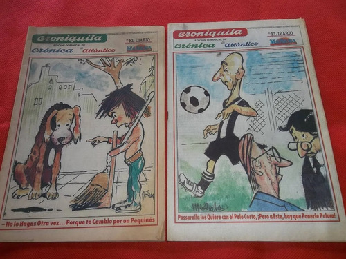 Croniquita Suplemento Dominical Infantil Lote De 14 Revistas (Usado)