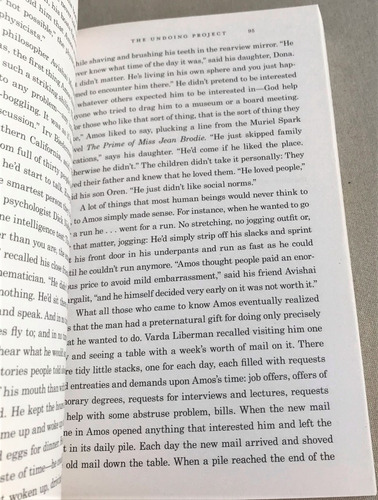 The Undoing Project - A True Story - Michael Lewis - Penguin (Usado)