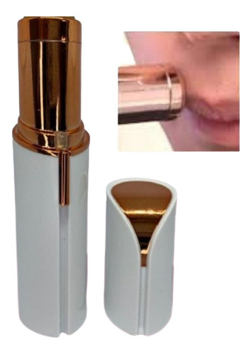 Depiladora De Vello Facial Portátil Color Blanco