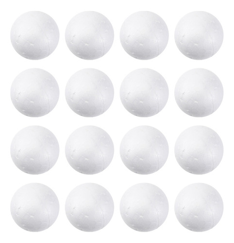Paquete De 100 Bolas De Poliestireno Blanco Para Manualidade
