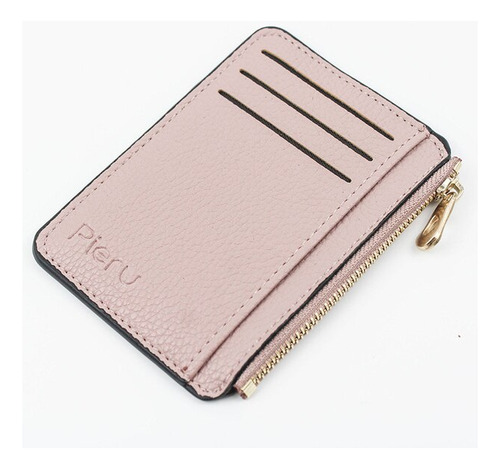 Cartera Delgada De Cuero Pu Para Hombre Y Mujer, Trosa