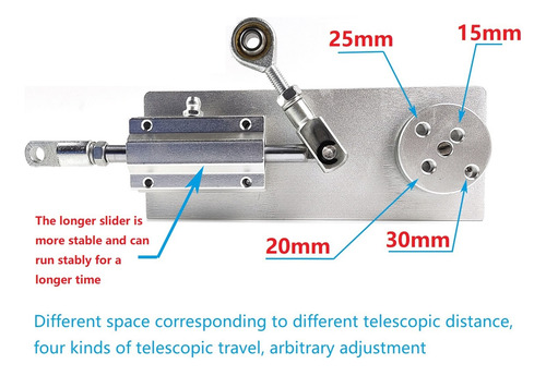 Actuador Lineal Pequeño De 12 V Cc, Motor Telescópico