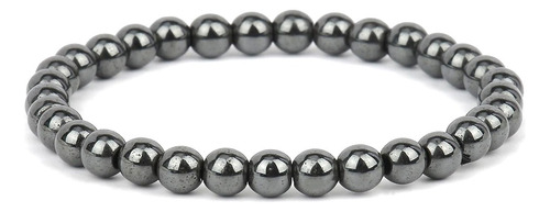 Pulsera Piedra Hematita 6mm Iconic Store