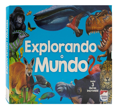 Livro Explorando O Mundo Ii: Combo Com 3 Livros