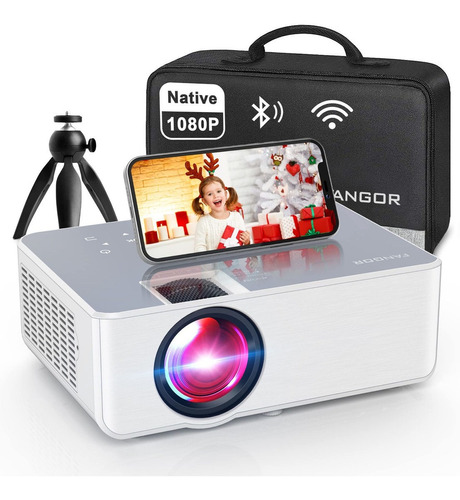 Proyector  Hd De 1080p,  Wifi,  Bluetooth,  De Película Pry