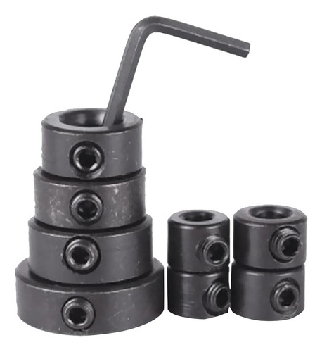 8 Piezas Profundidad De Taladro Topes Collares Anillo