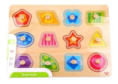 Imagem 3 de 3 de Encaixe Formas - Com Pinos - Tooky Toy