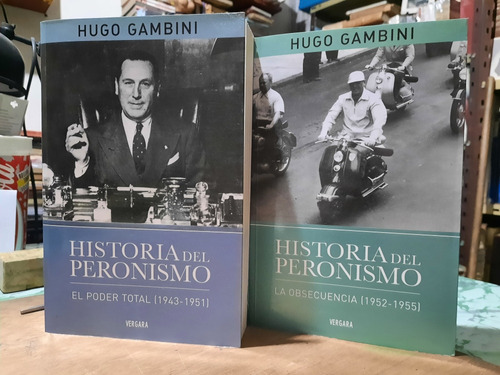 Historia Del Peronismo Hugo Gambini 2 Tomos