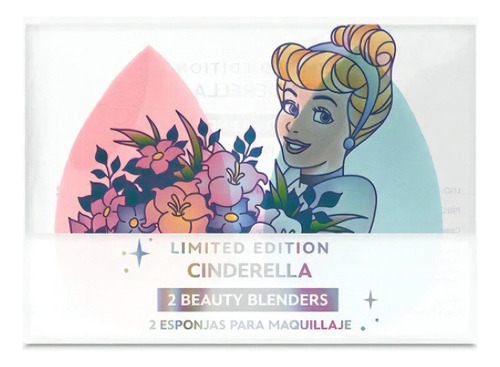 Set Esponjas De Maquillaje Edicion Disney Cenicienta 2pzs Cenicienta