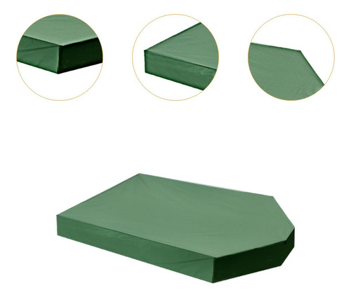Cubierta De Arena, Cubierta De Caja De Arena Para Verde