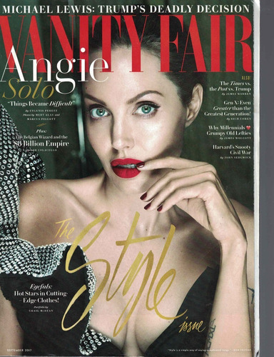 Vanity Fair: Angelina Jolie / Elizabeth Olsen / Diego Luna