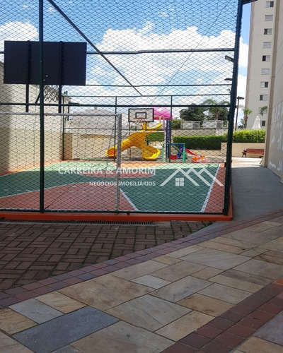 Imagem 18 de 24 de Apartamento A Venda 3 Dormitórios, Suíte, Ampla Sala 2 Ambientes Com Varanda + Ar Condicionado, Garagem, Móveis Planejados. Vila Cruzeiro. - Ap00217 - 70634443