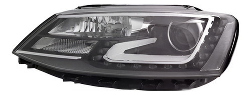 Par Farol Jetta 11 A 17 C/ Projetor C/ Angel Eyes C/ Led