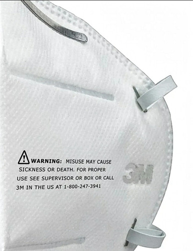 Mascarilla 3m 9010 N95 Original Respirador Cubreboca L (Usado)